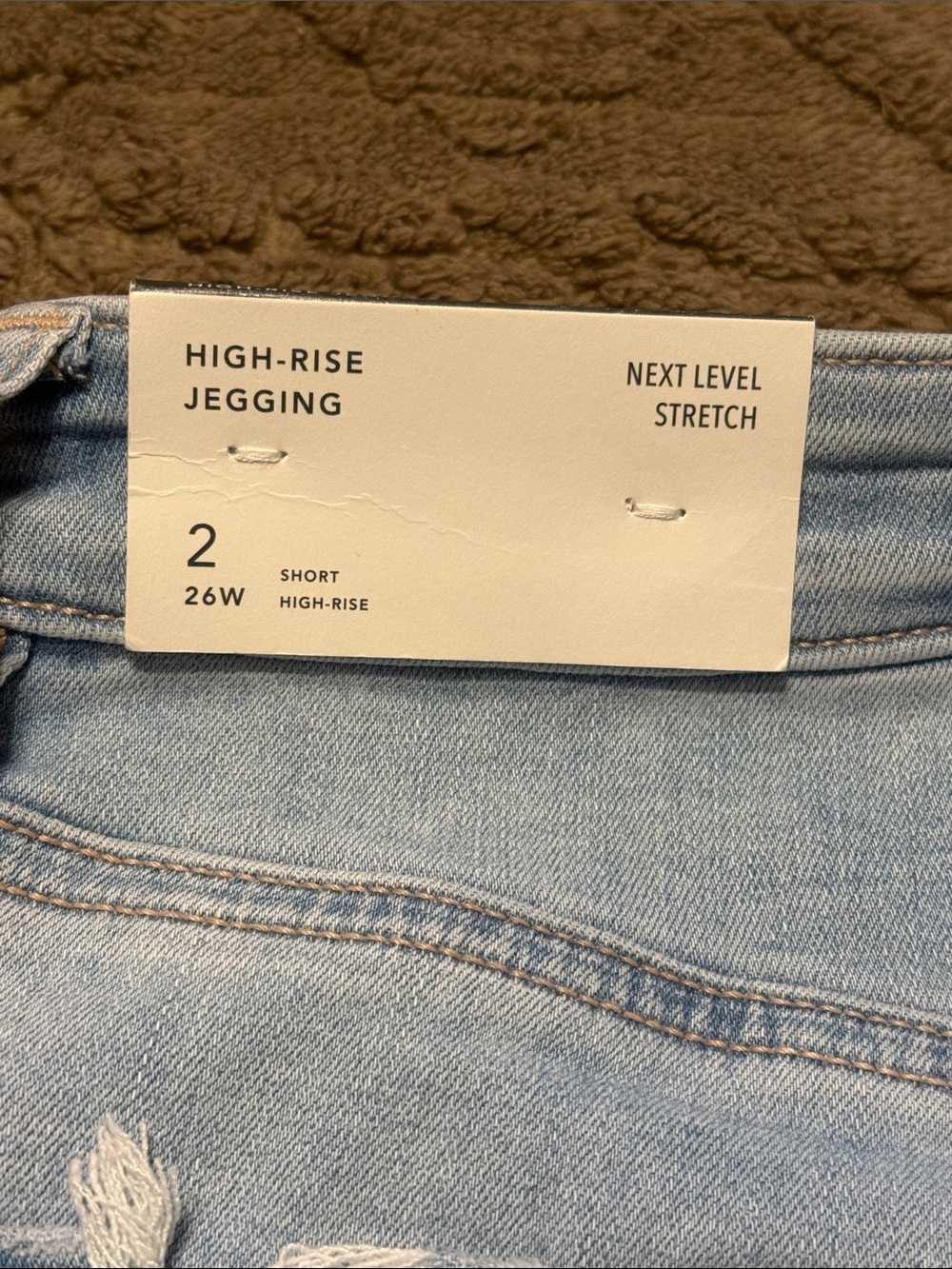 American Eagle Outfitters Light Blue Cropped Skinny Jeans - Picture 9 of 9